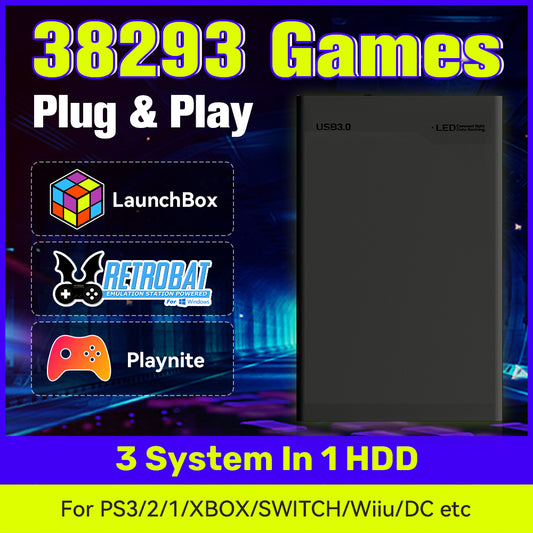 Hyper Base MIX 500GB External Game HDD