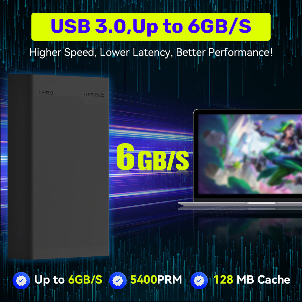 Hyper Base MIX 500GB External Game HDD