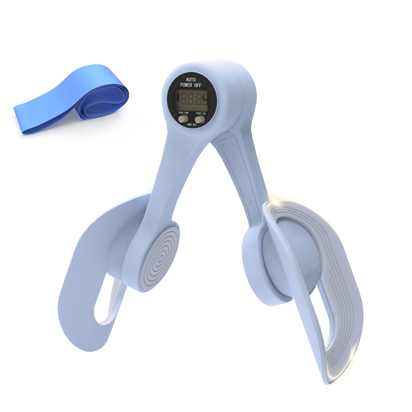 Thigh Trainer,360°Adjustable Pelvic Floor Muscle Trainer with LED Display