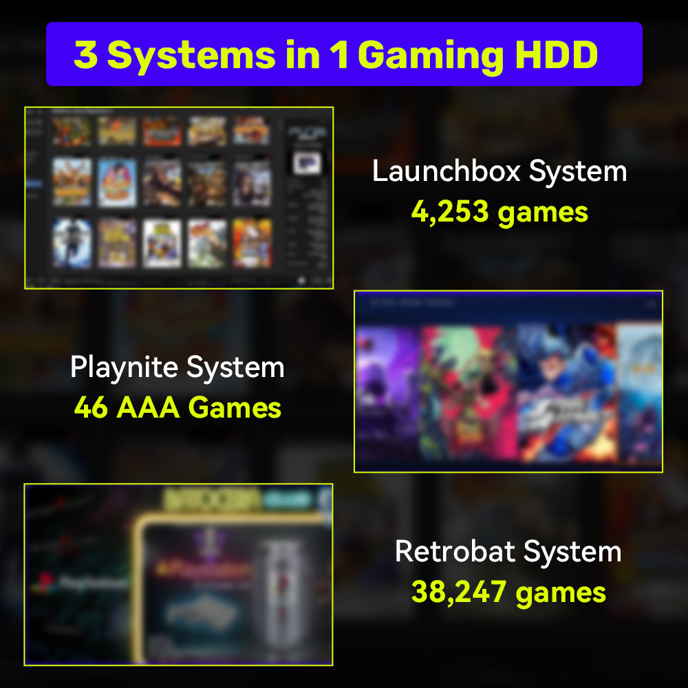 Hyper Base MIX 500GB External Game HDD