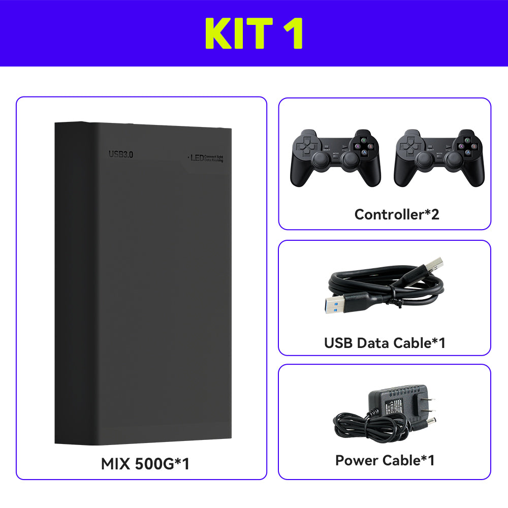 Hyper Base MIX 500GB External Game HDD