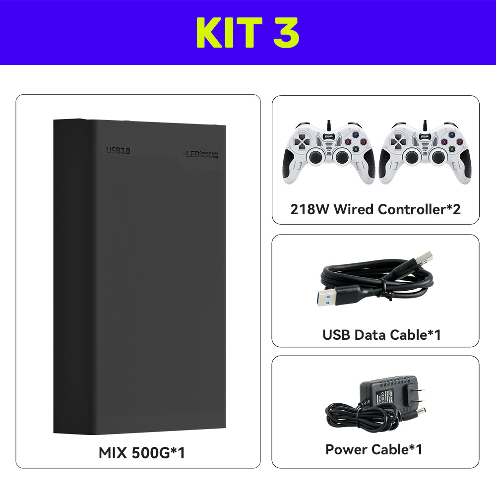 Hyper Base MIX 500GB External Game HDD