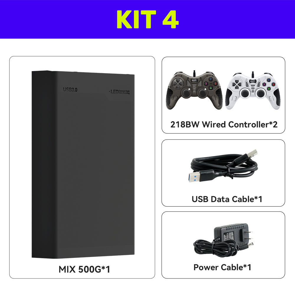 Hyper Base MIX 500GB External Game HDD