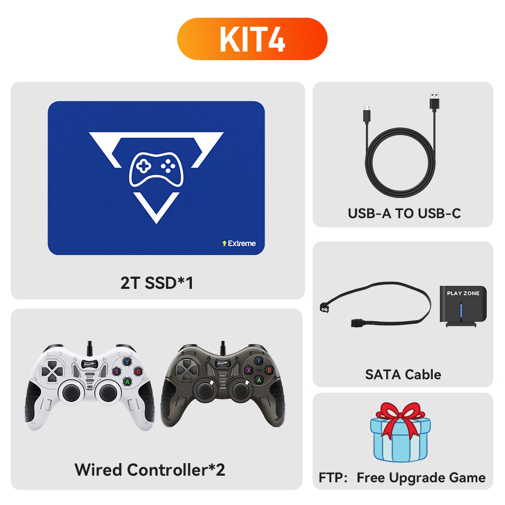 Play Zone 2T Retro Gaming SSD