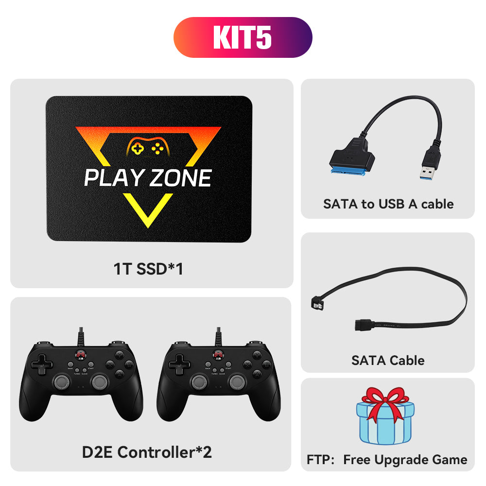 Play Zone 1T Retro Gaming SSD 3 System in 1