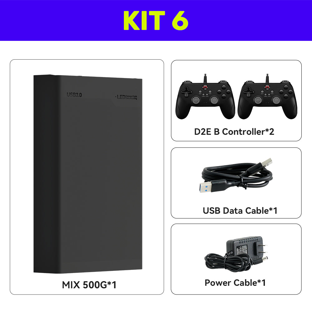 Hyper Base MIX 500GB External Game HDD