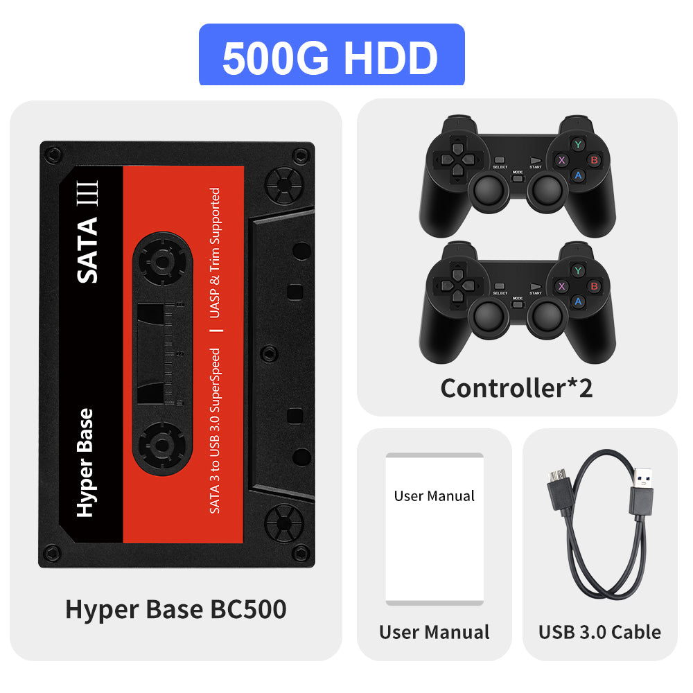 JMachen External Game HDD Hyper Base BC 500G/2T