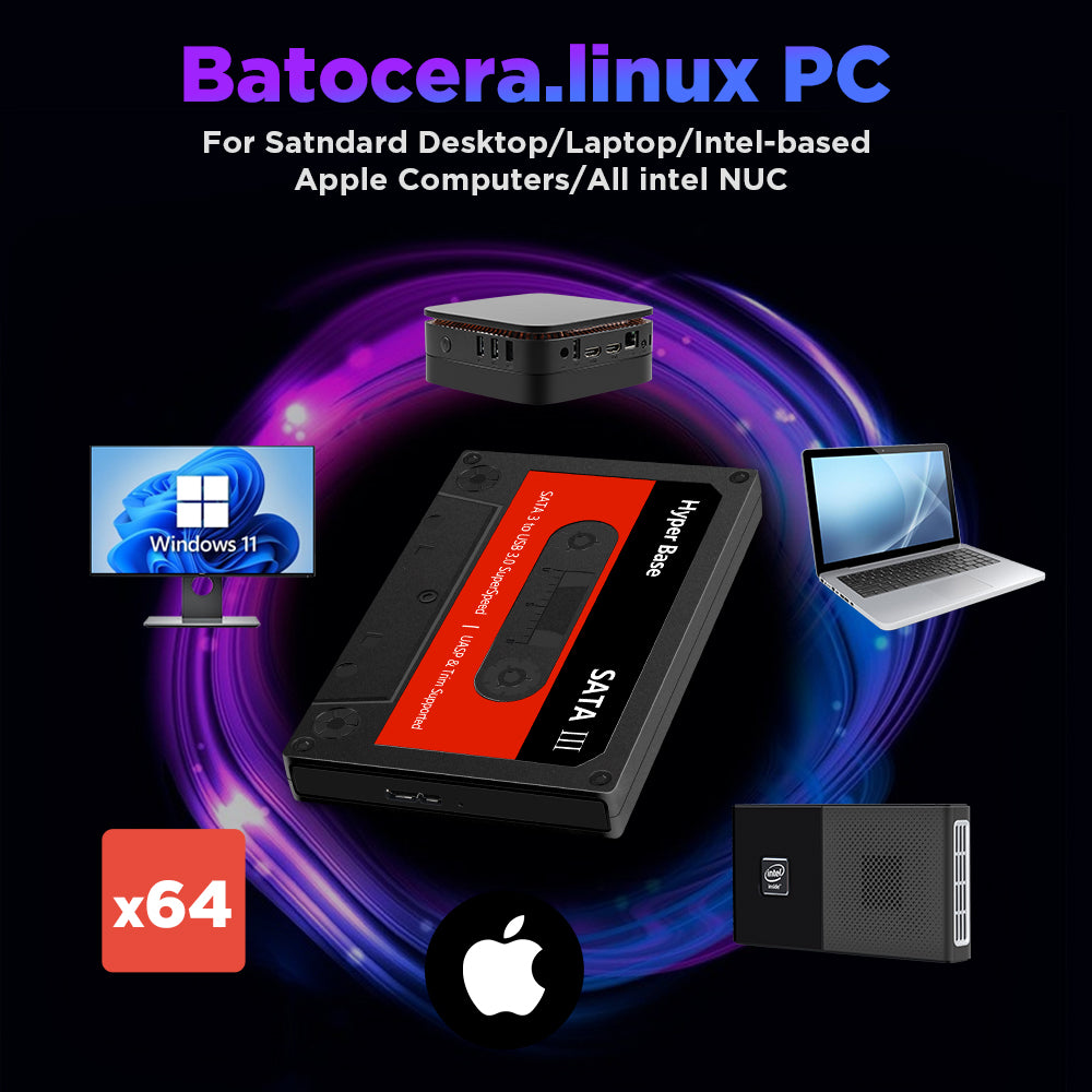 JMachen External Game HDD Hyper Base BC 500G/2T