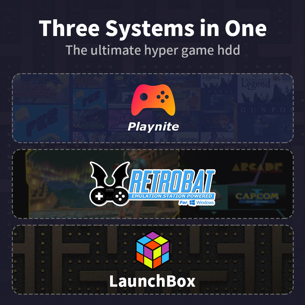 JMachen Game HDD Hyper Base MIX 4T /5T HDD