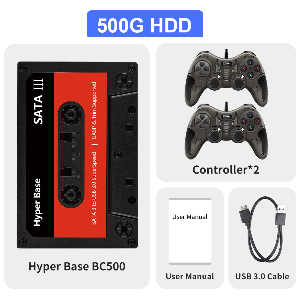 JMachen External Game HDD Hyper Base BC 500G/2T