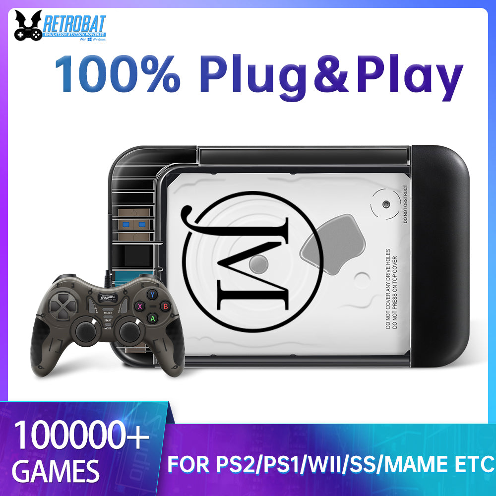 JMachen External Game HDD Hyper Base RB2 100000+Games