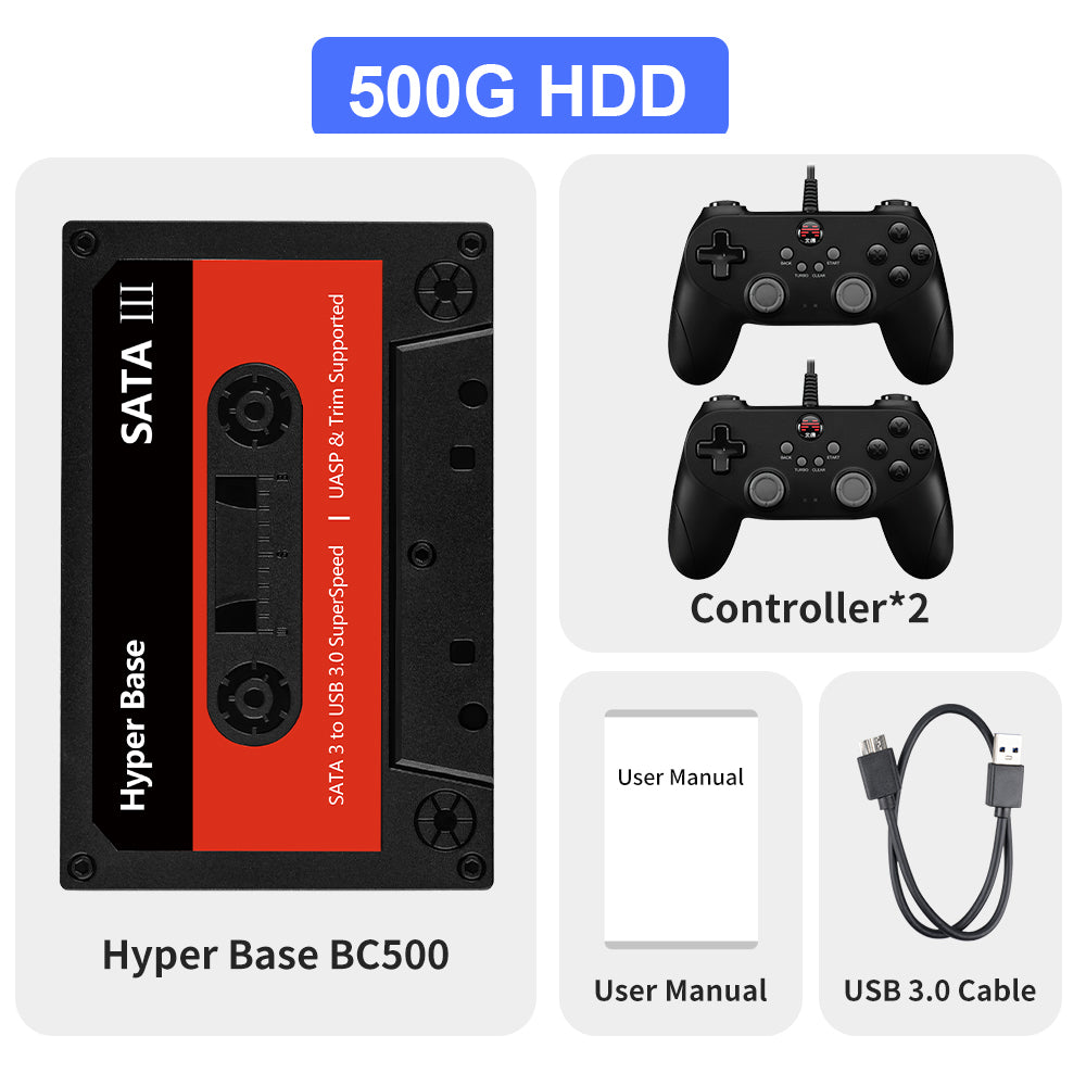JMachen External Game HDD Hyper Base BC 500G/2T