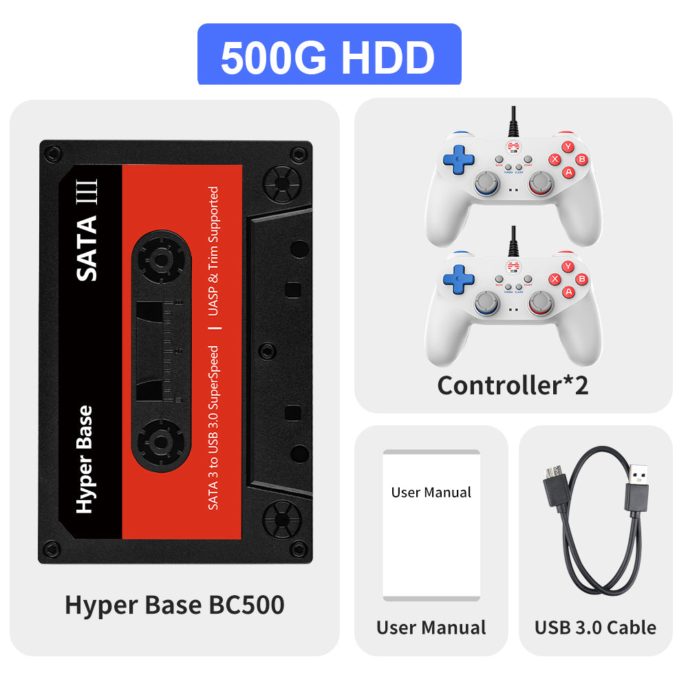 JMachen External Game HDD Hyper Base BC 500G/2T