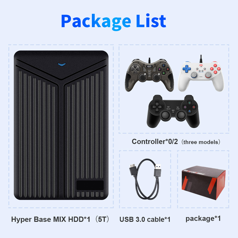 JMachen Game HDD Hyper Base MIX 4T /5T HDD