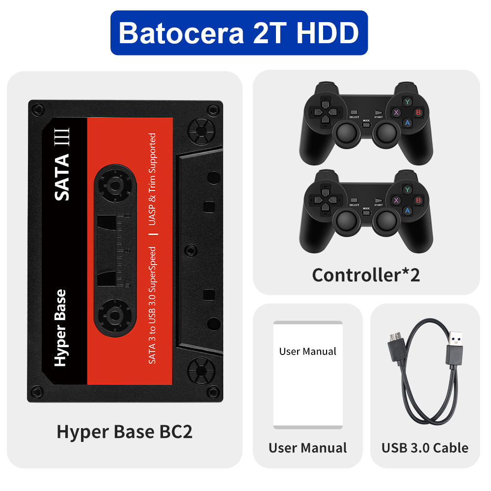 JMachen External Game HDD Hyper Base BC 500G/2T
