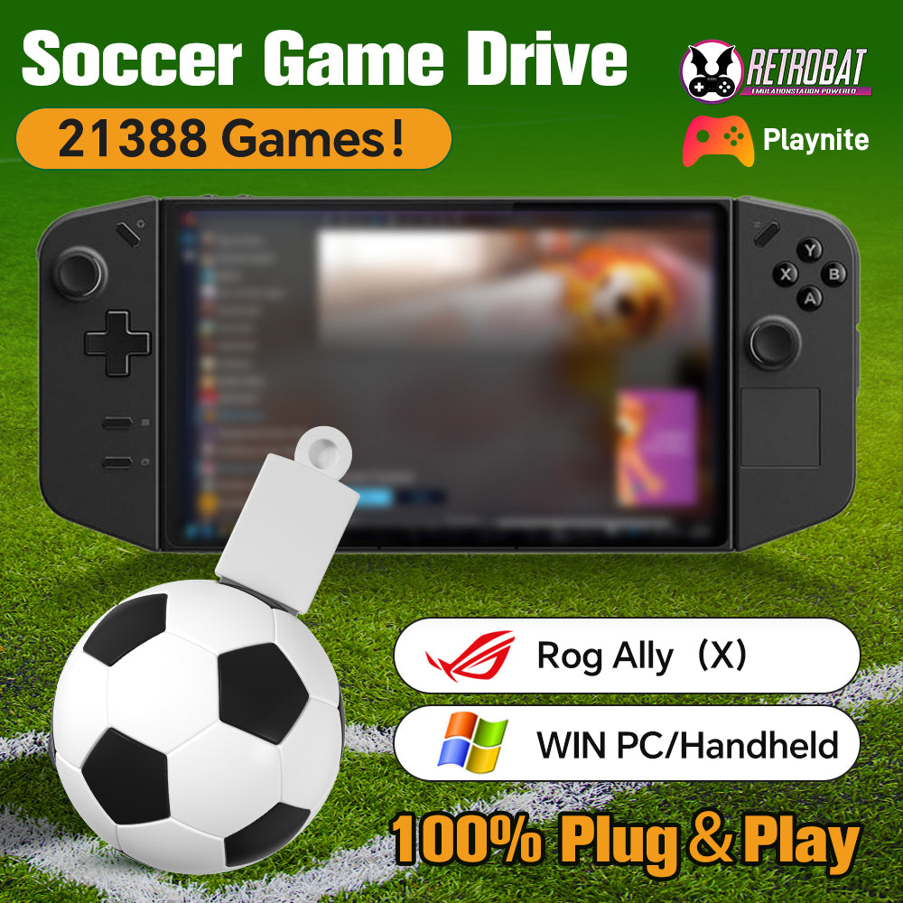 Portable 256G Soccer Game Drive
