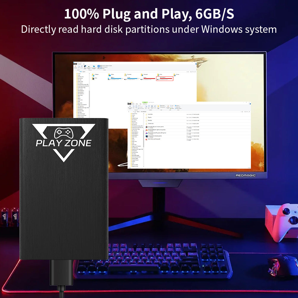 Play Zone 1T Retro Game HDD