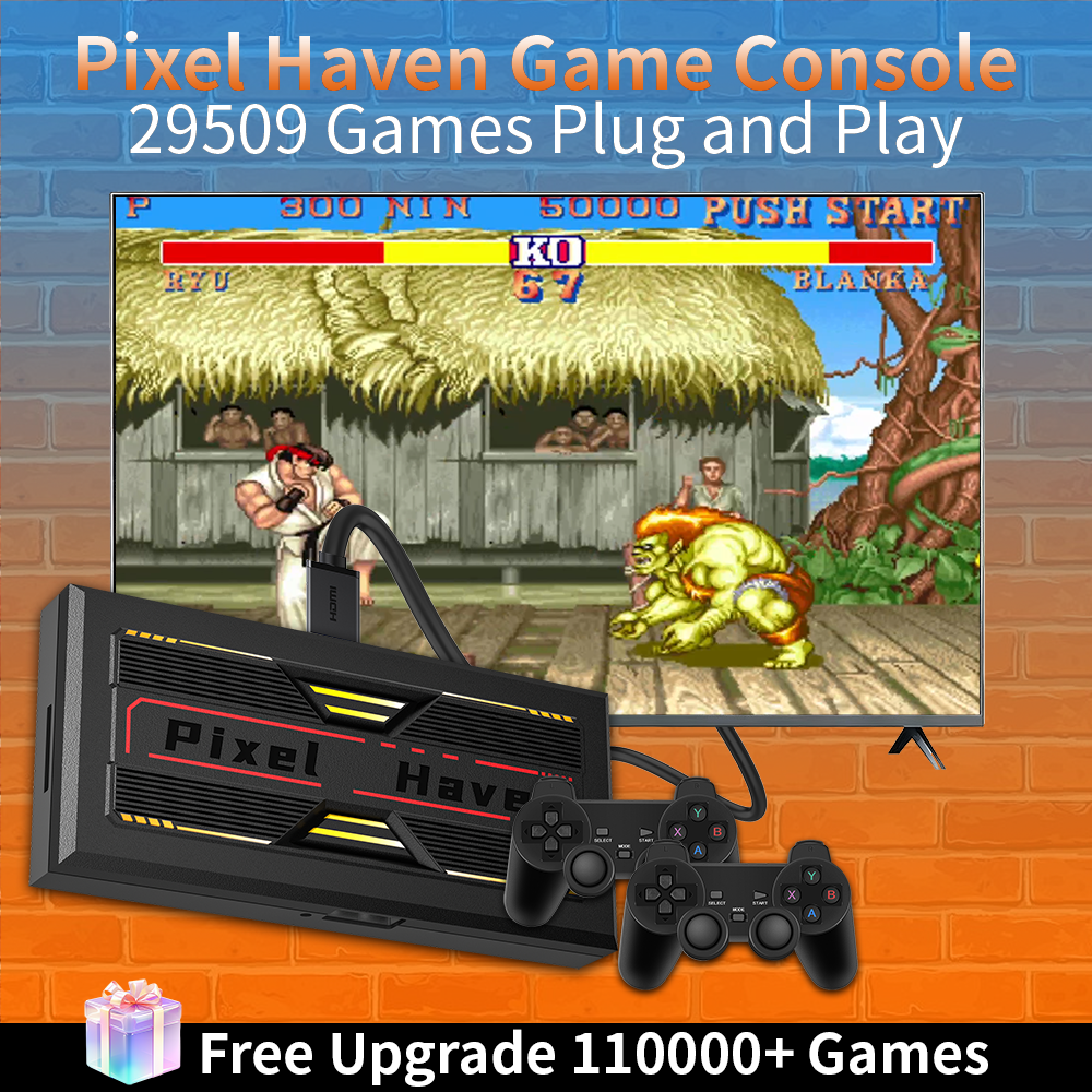 Pixel Haven Video Game Console