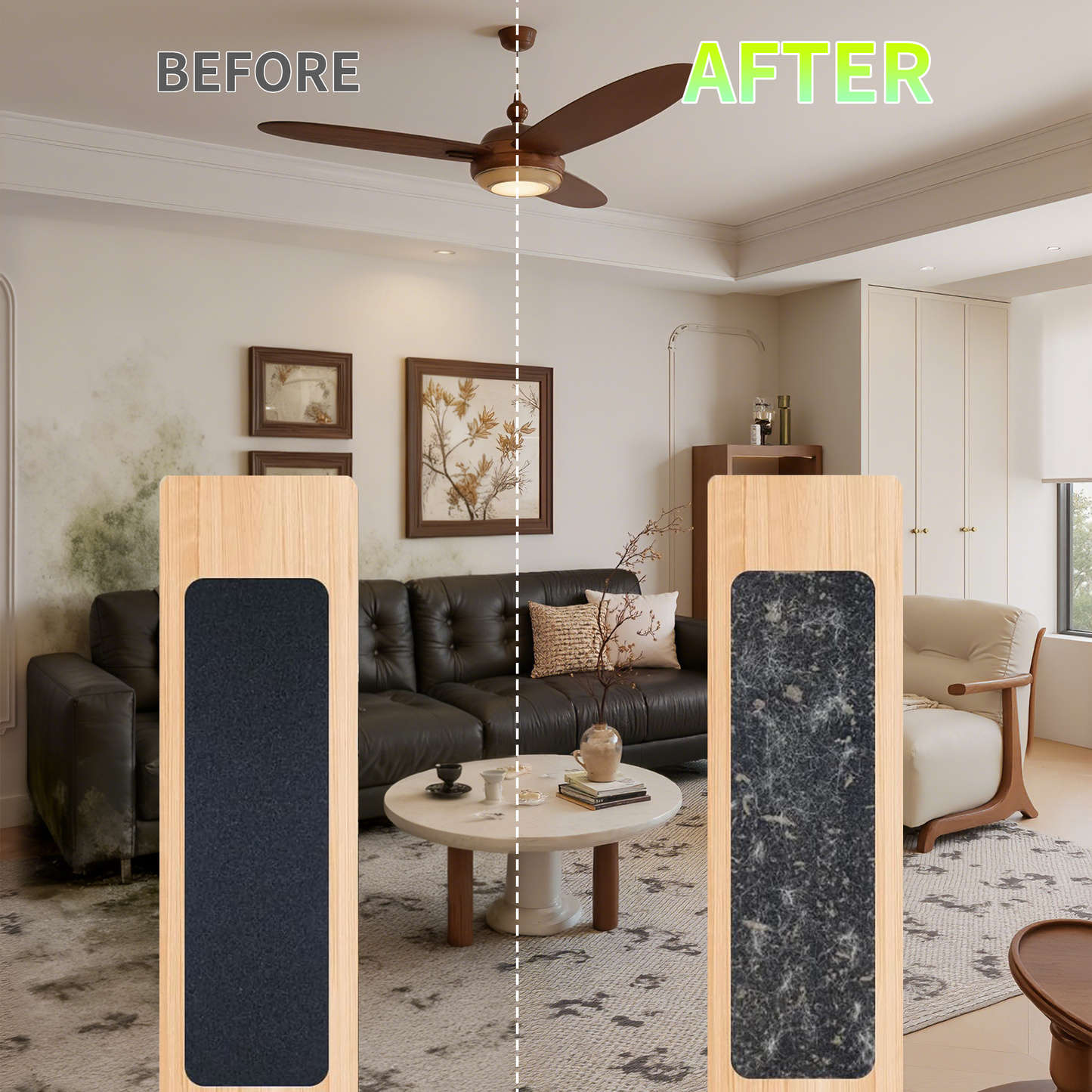 Ceiling Fan Filters for Fan Blades