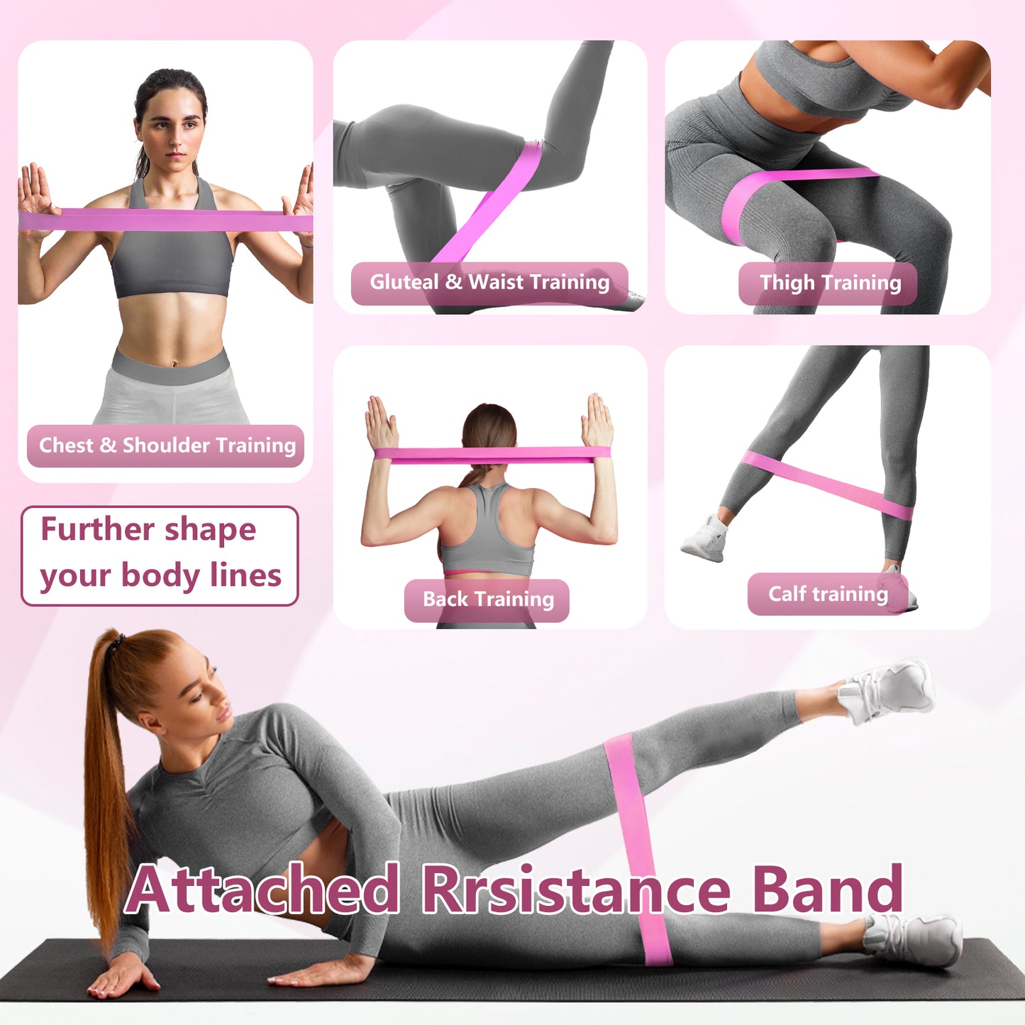 Thigh Trainer,360°Adjustable Pelvic Floor Muscle Trainer with LED Display