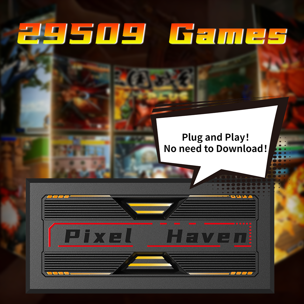 Pixel Haven Video Game Console