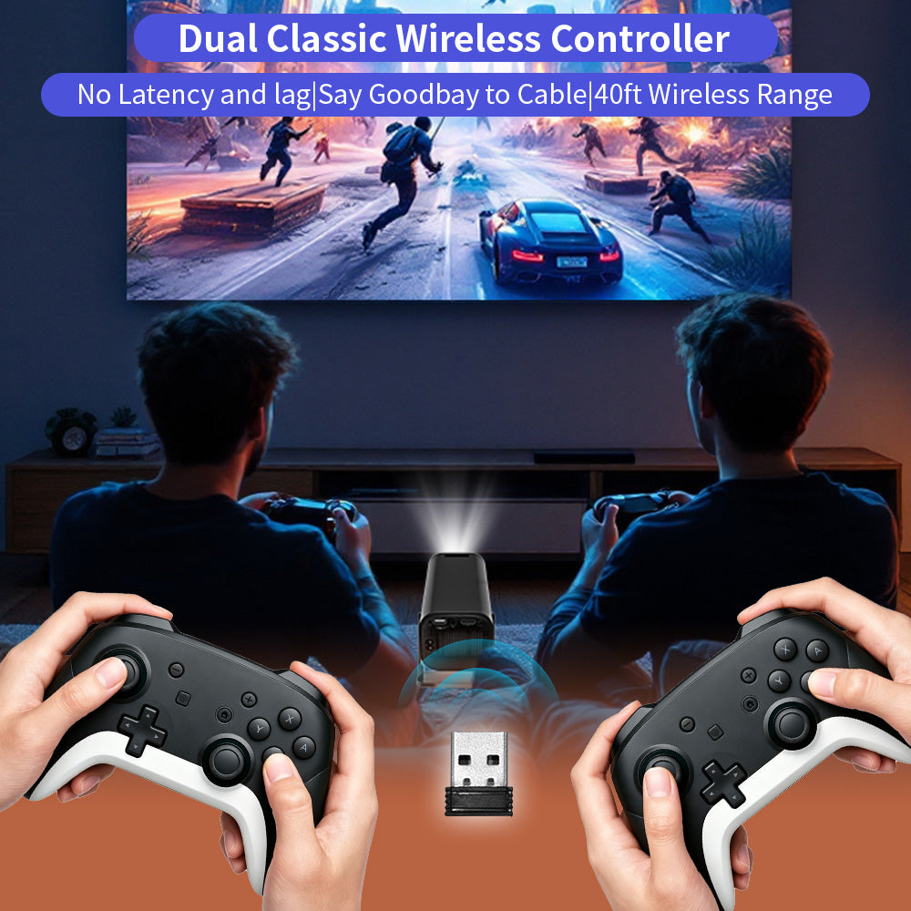 4K HD Mini Portable Projector Console