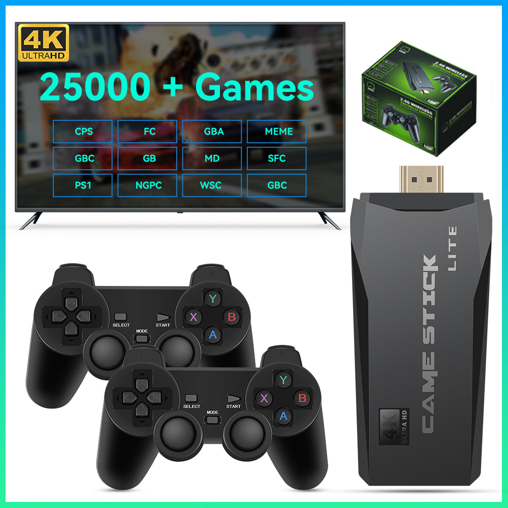 4K HD M8 TV Game Stick Video Game Console