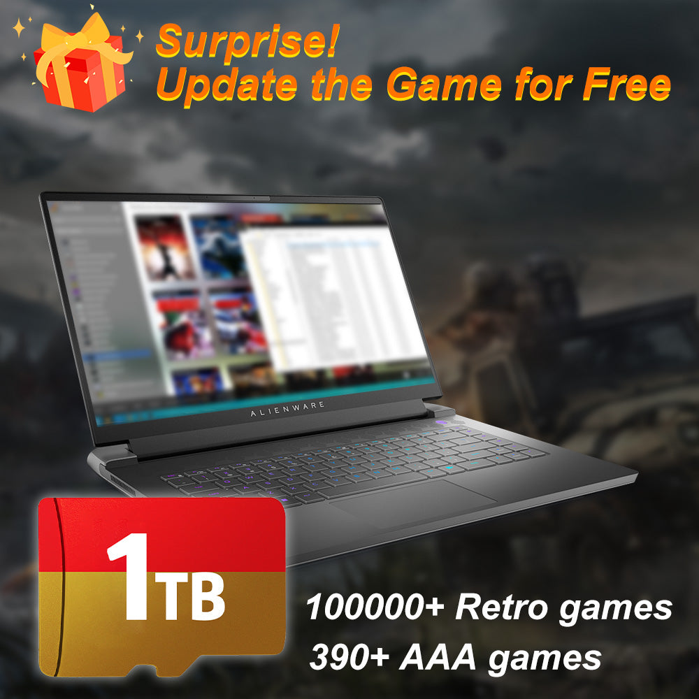 Launchbox OS A2 Performance 1TB TF/Game Card for PS5 with 10 AAA Games Plug and Play for Windows PC Upgrade Games for Free