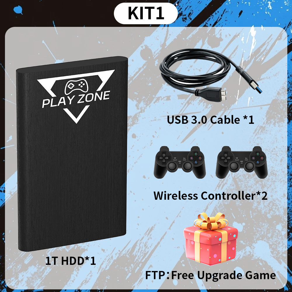 Play Zone 1T Retro Game HDD