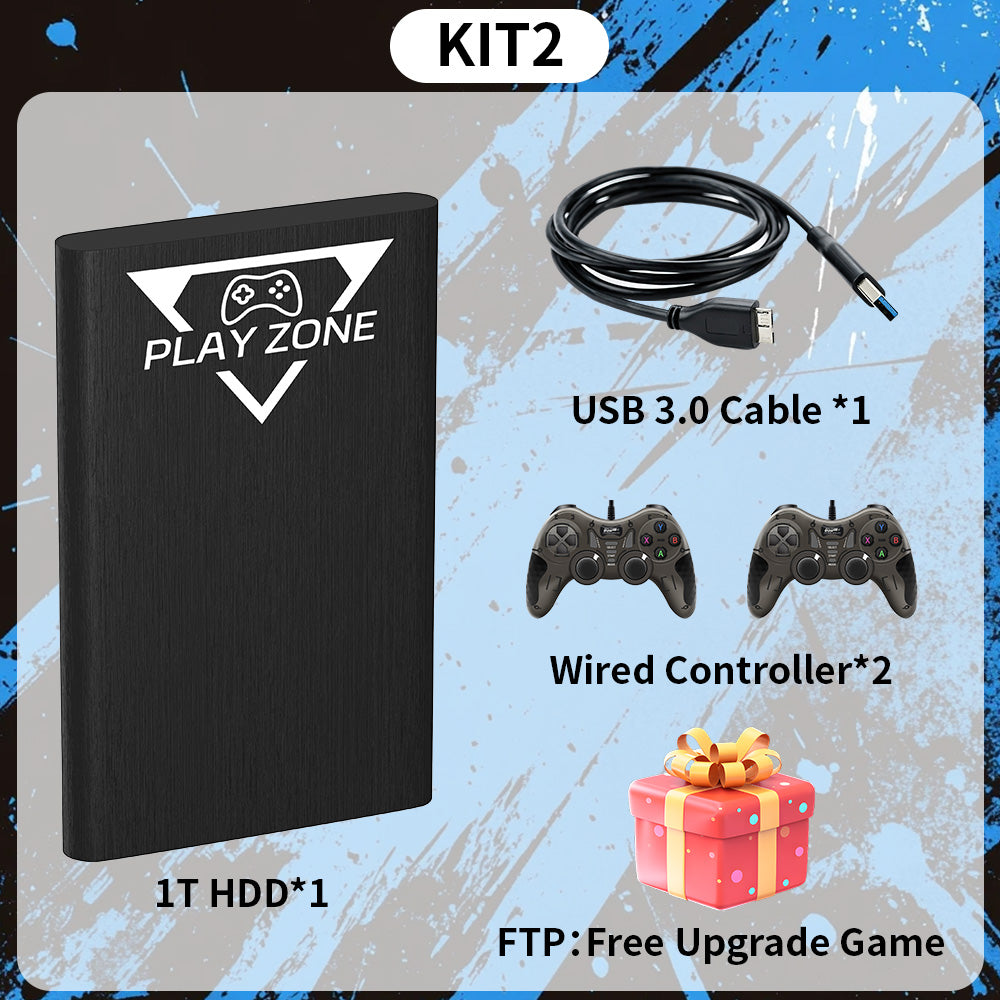 Play Zone 1T Retro Game HDD