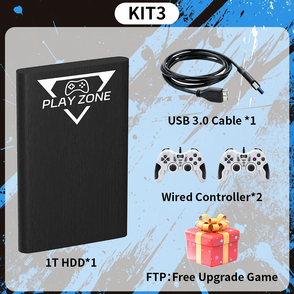 Play Zone 1T Retro Game HDD
