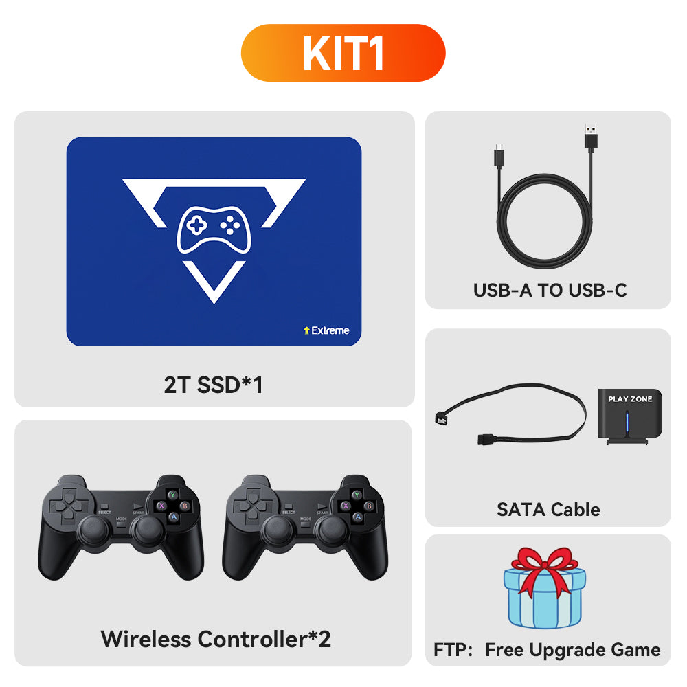 Play Zone 2T Retro Gaming SSD