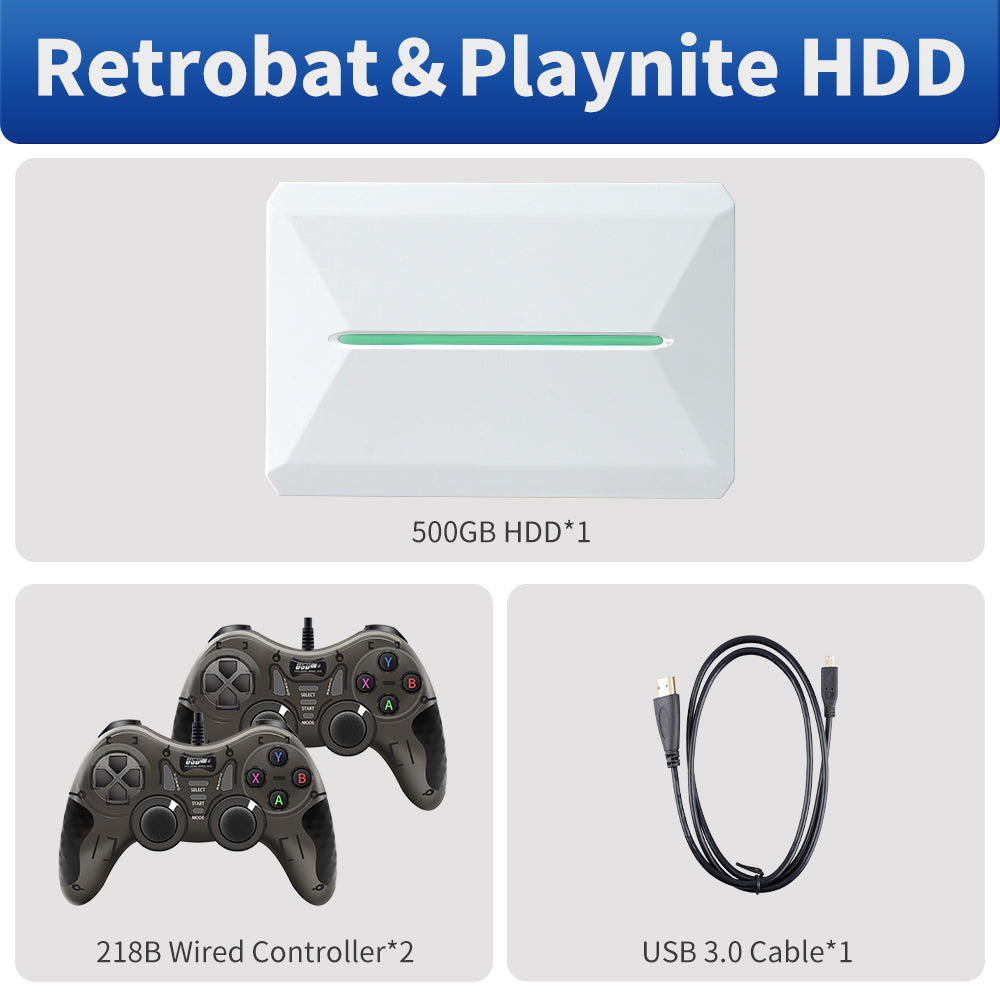 Retrobat&Playnite Dual System 500GB HDD – jmachen