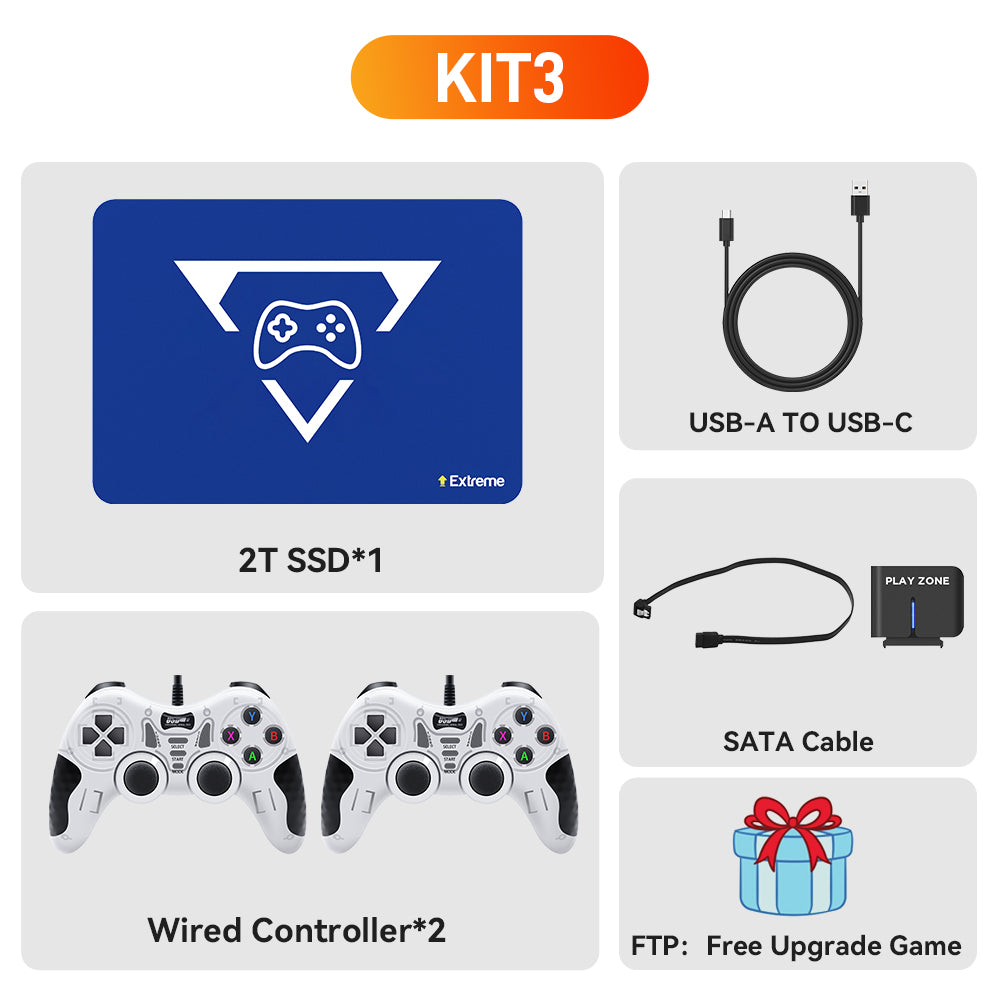 Play Zone 2T Retro Gaming SSD