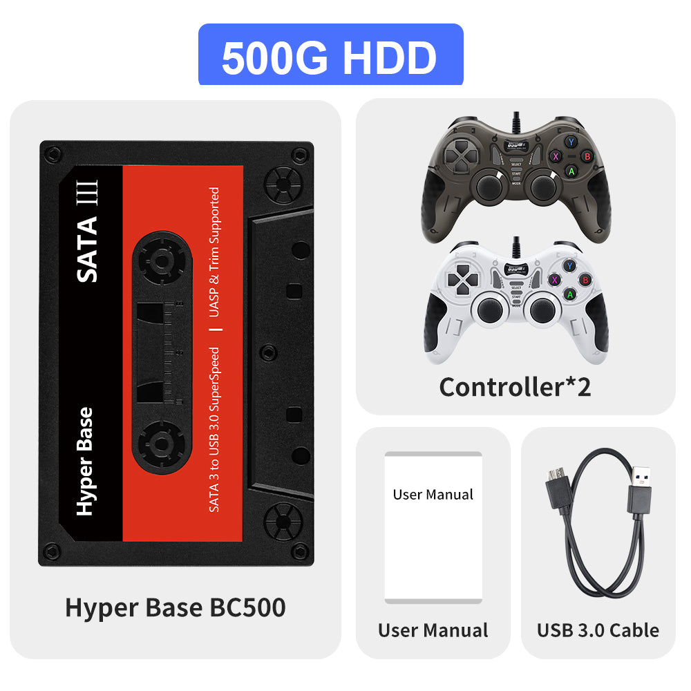 JMachen External Game HDD Hyper Base BC 500G/2T