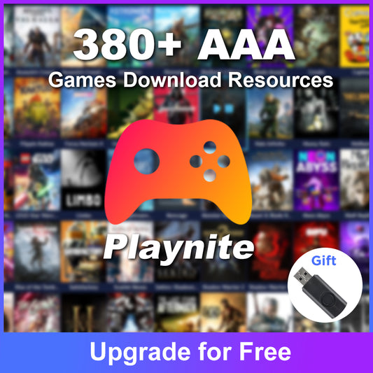 Playnite System 380+ AAA Game Download Resources