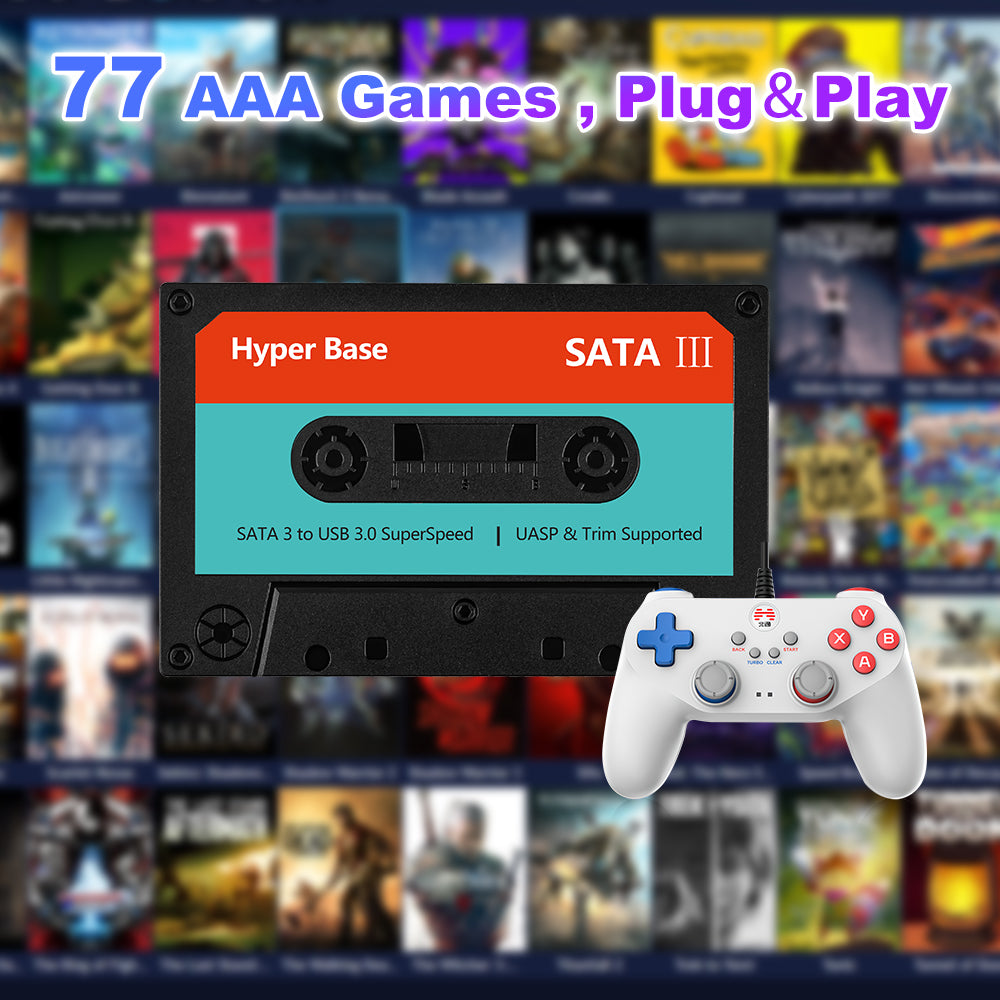 Hyper Base PN5 Game HDD, AAA PC Games